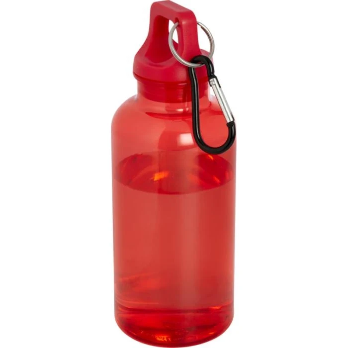 Oregon RCS Certified Recycled Plastic Water Bottle With Carabiner 400ml