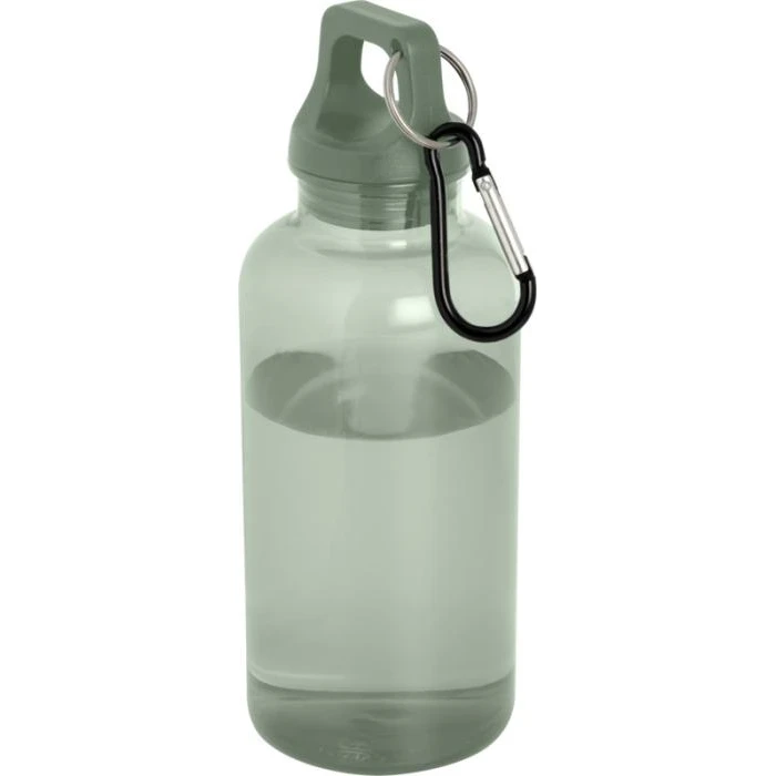 Oregon RCS Certified Recycled Plastic Water Bottle With Carabiner 400ml