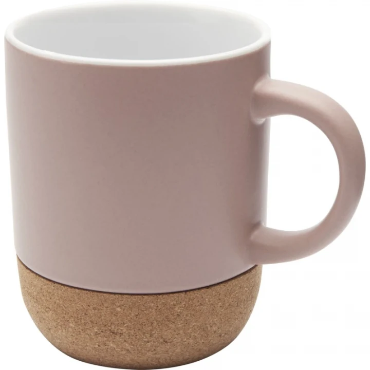 Billie 300ml Ceramic Mug With Cork Details And Matt Finish