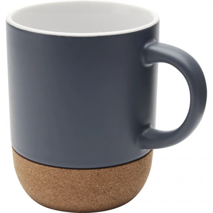 Billie 300ml Ceramic Mug With Cork Details And Matt Finish