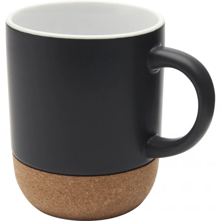 Billie 300ml Ceramic Mug With Cork Details And Matt Finish
