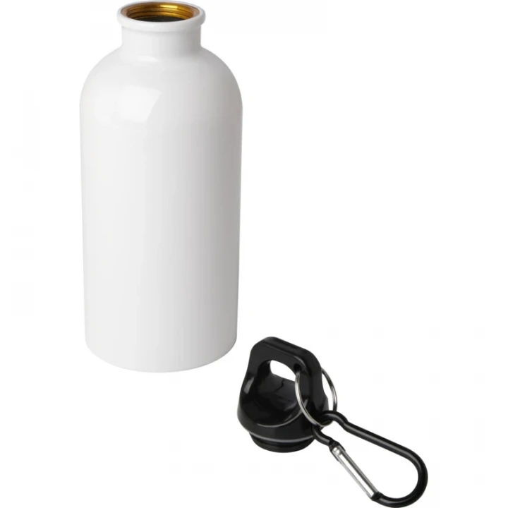 Oregon 400ml RCS Certified Single Wall Stainless Steel Water Bottle With Carabiner