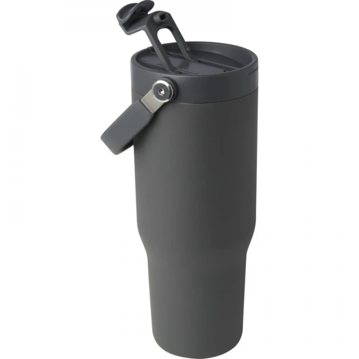 Bronx RCS Recycled Stainless Steel Tumbler With Dual Function Lid 900ml