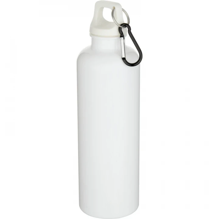 Oregon 750ml Solid Colour RCS Recycled Plastic Water Bottle With Carabiner