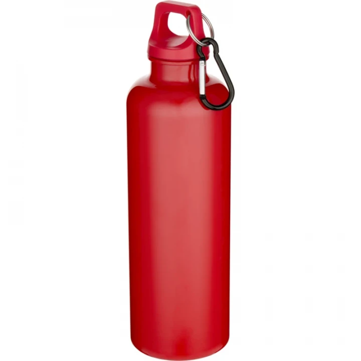 Oregon 750ml Solid Colour RCS Recycled Plastic Water Bottle With Carabiner