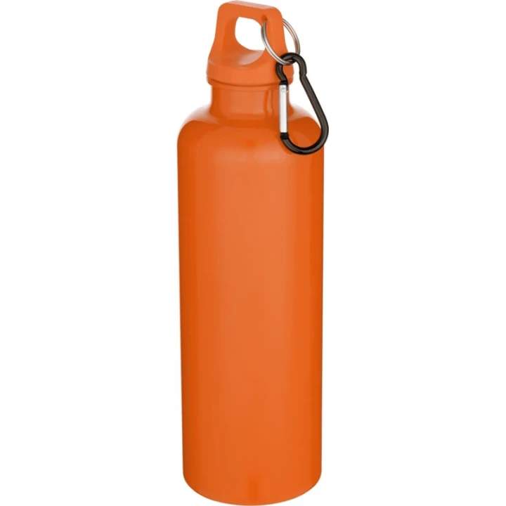 Oregon 750ml Solid Colour RCS Recycled Plastic Water Bottle With Carabiner