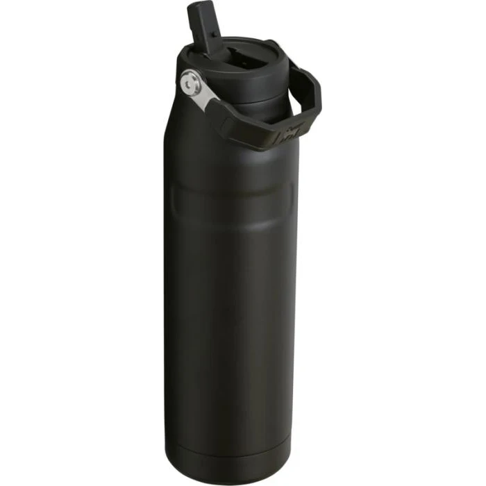 Stanley IceFlow™ 2.0 1.06L Water Bottle With Flip Straw - Solid Black