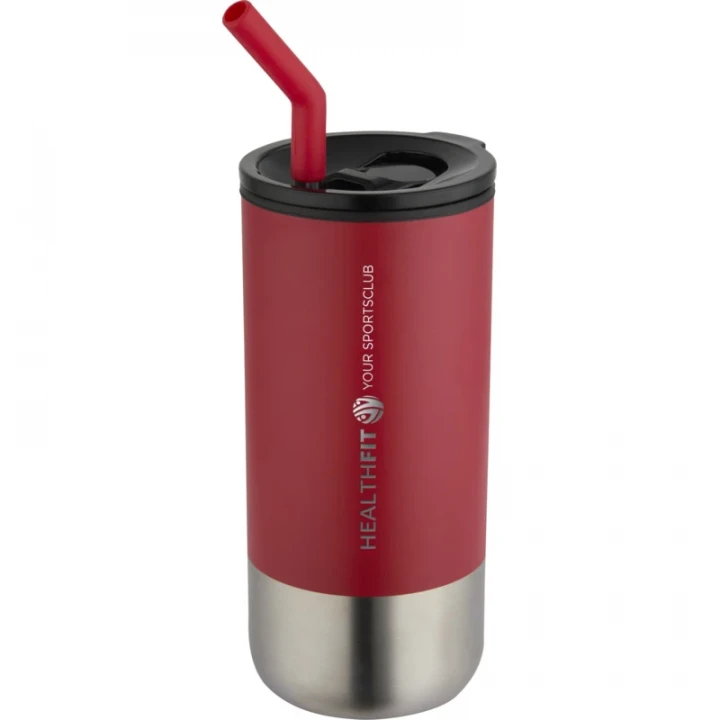 Grayson 480ml RCS Recycled Insulated Tumbler With Straw