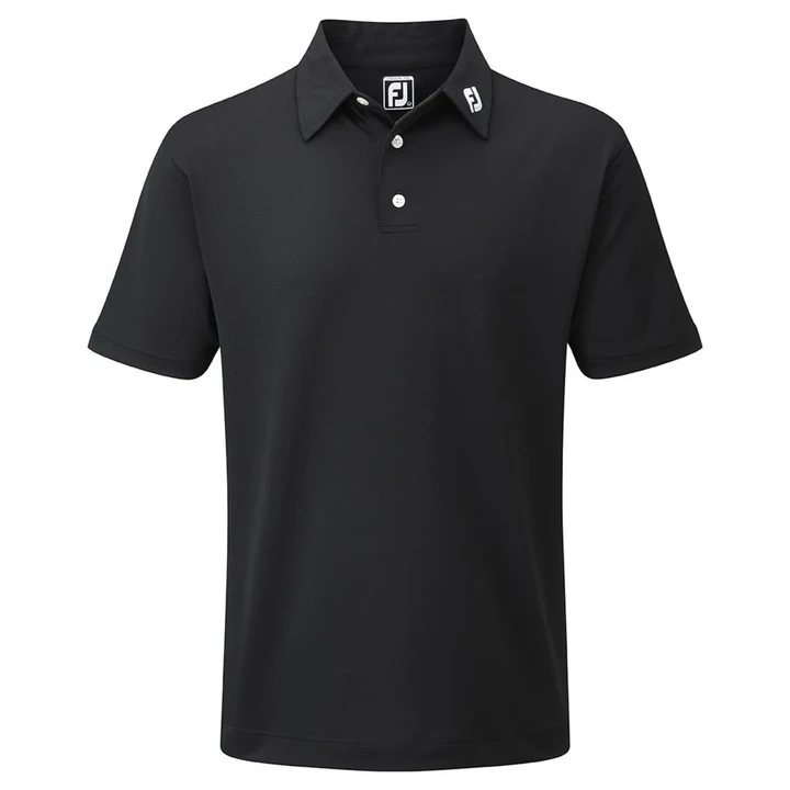 Footjoy Gent's Stretch Athletic Fit Pique Golf Polo