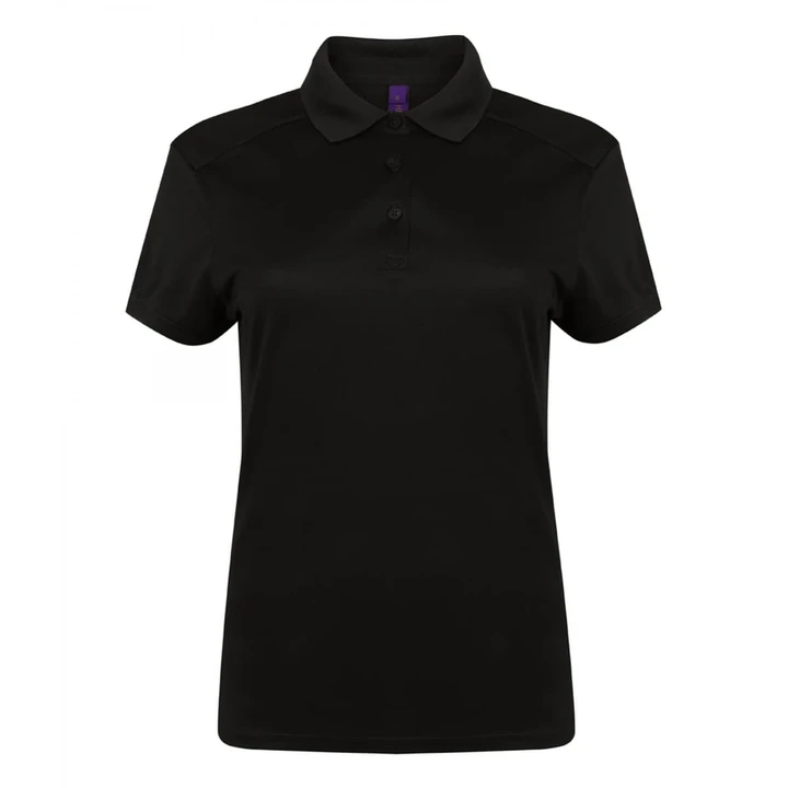Henbury Stretch Microfine Pique Women'S Golf Polo