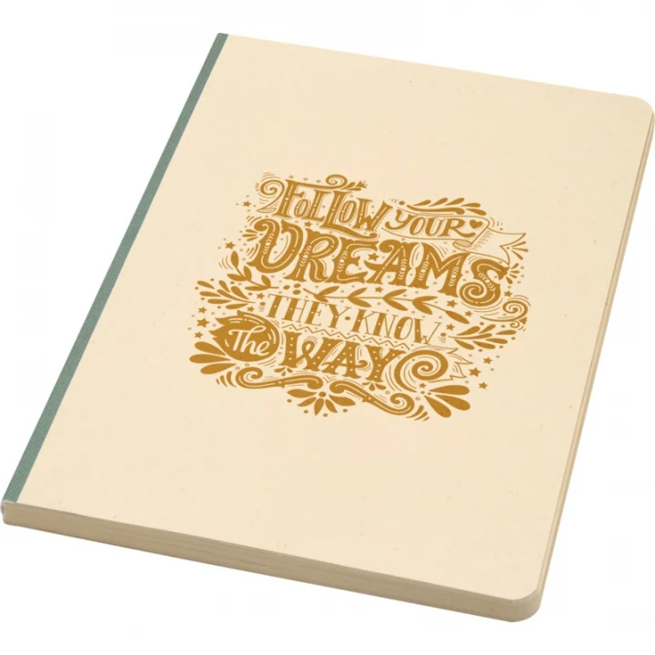 Liliana A5 Sugarcane RPET Soft Cover Notebook