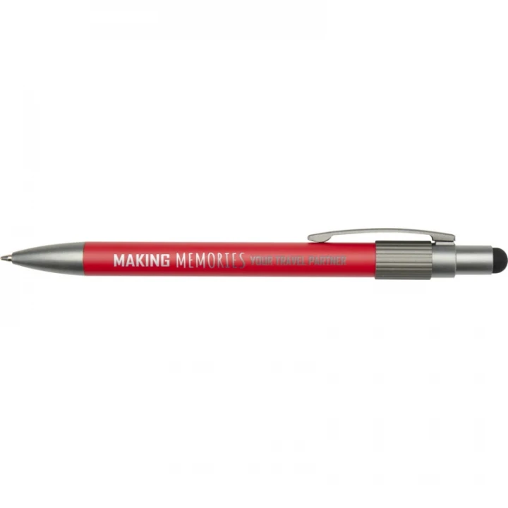 Rill RCS Recycled Ballpoint Pen With Stylus and Fidget Spinner (black ink)