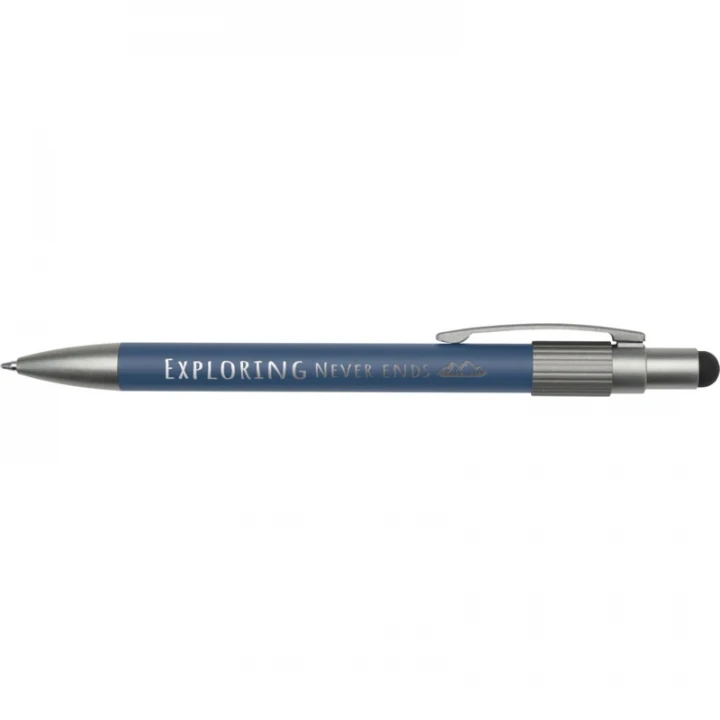 Rill RCS Recycled Ballpoint Pen With Stylus and Fidget Spinner (black ink)