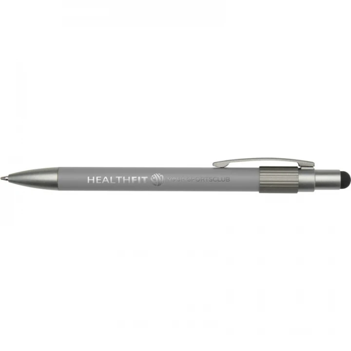 Rill RCS Recycled Ballpoint Pen With Stylus and Fidget Spinner (black ink)