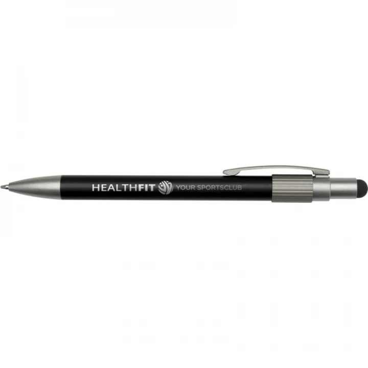 Rill RCS Recycled Ballpoint Pen With Stylus and Fidget Spinner (black ink)