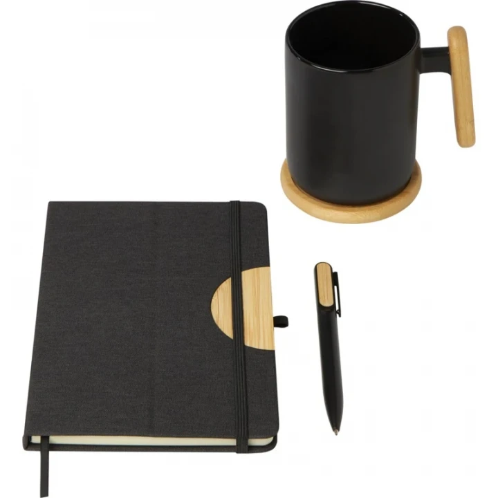 Laura A5 Hard Cover Notebook & Ballpoint Pen Gift Set
