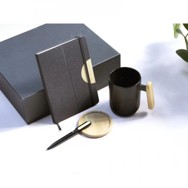 Laura A5 Hard Cover Notebook & Ballpoint Pen Gift Set