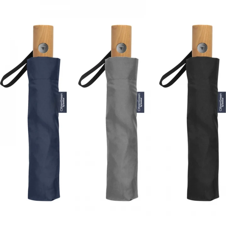 Citizen Green Rainfall Folding Umbrella