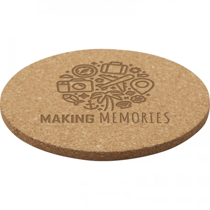 Sencha Cork Coaster