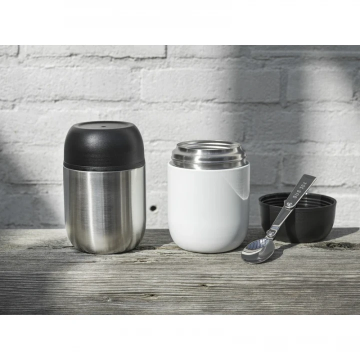Supo 480ml Double-Walled Recycled Stainless Steel Lunch Pot