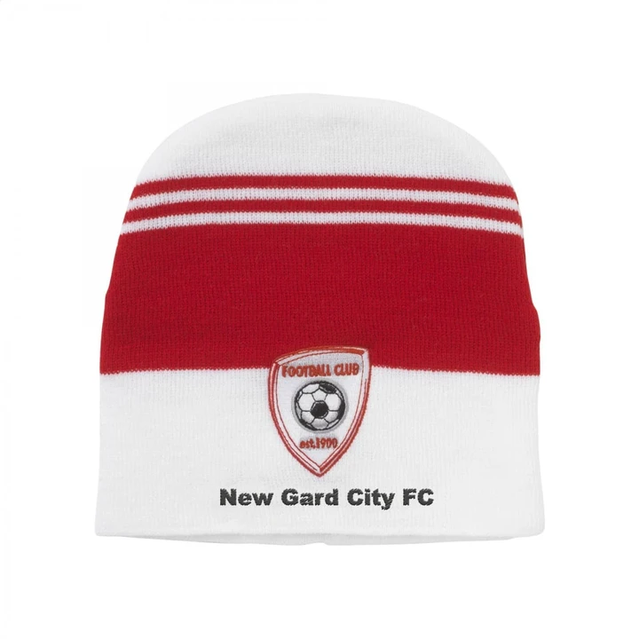 Supporter Beanie including embroidery