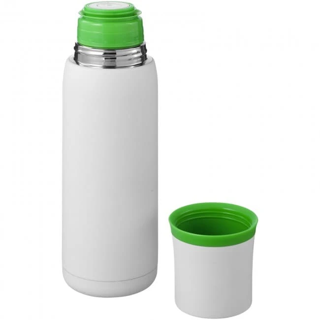 Flow vacuum insulated flask