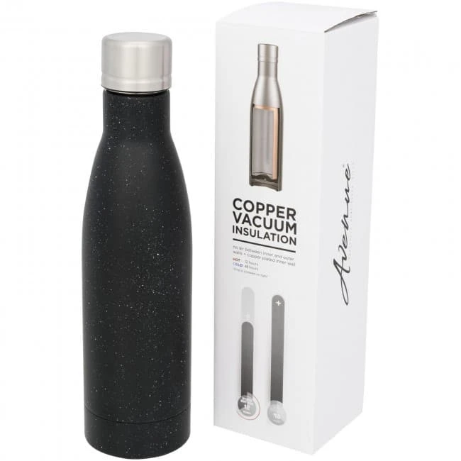 Vasa 500ml Speckled Copper Vacuum Insulated Bottle