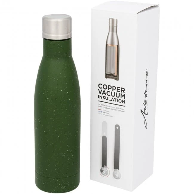 Vasa 500ml Speckled Copper Vacuum Insulated Bottle