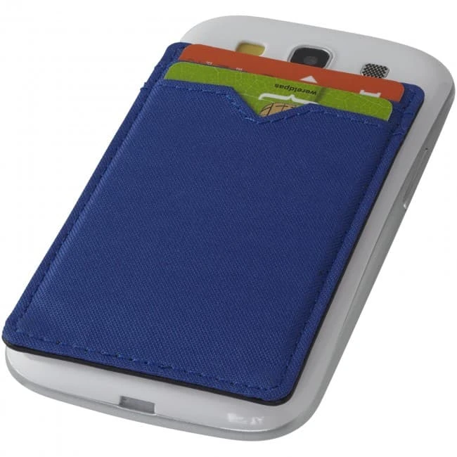 Eye dual pocket RFID smartphone wallet
