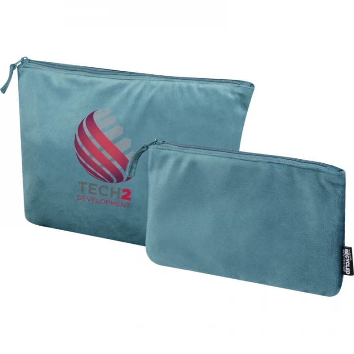 Swift GRS Recycled Velvet Toiletry Bag Set