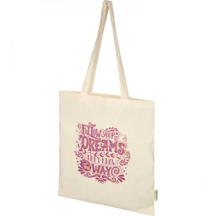Odisha 100 g/m² OCS Organic Tote Bag 7L