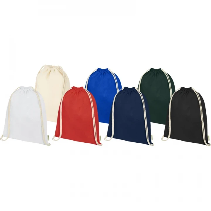 Odisha 140 g/m² OCS Organic Drawstring Bag 5L 