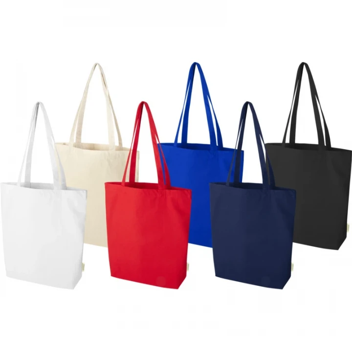 Odisha 180 g/m² OCS Organic Wide Bottom Tote Bag 11L