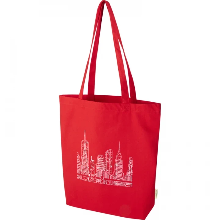 Odisha 180 g/m² OCS Organic Wide Bottom Tote Bag 11L