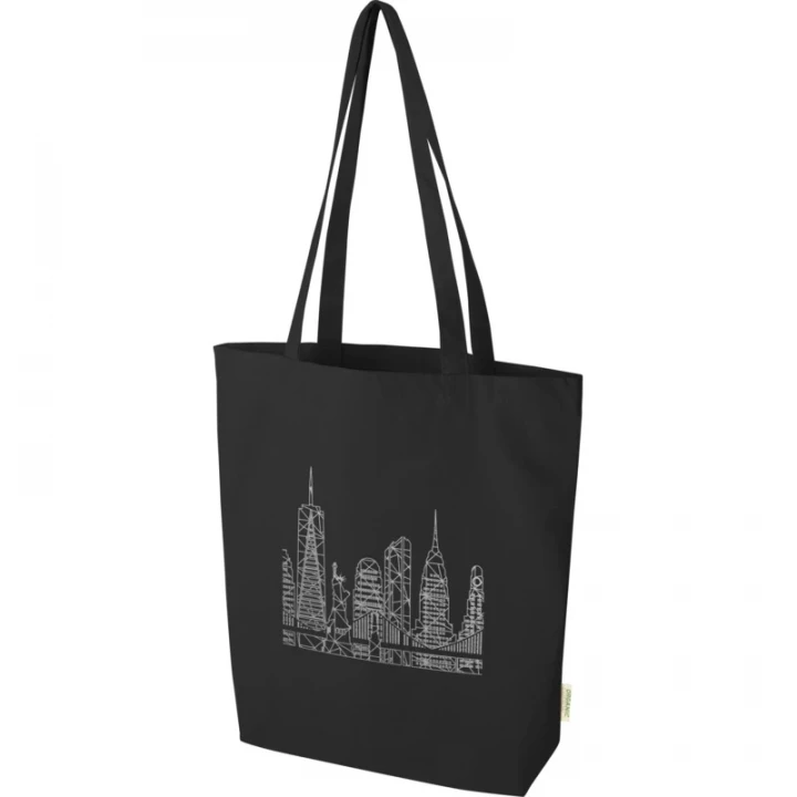 Odisha 180 g/m² OCS Organic Wide Bottom Tote Bag 11L