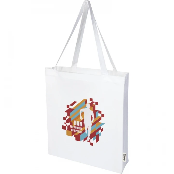 Odisha 180 g/m² OCS Organic Full Gusset Tote Bag 14L