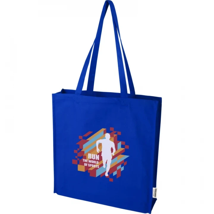 Odisha 180 g/m² OCS Organic Full Gusset Tote Bag 14L