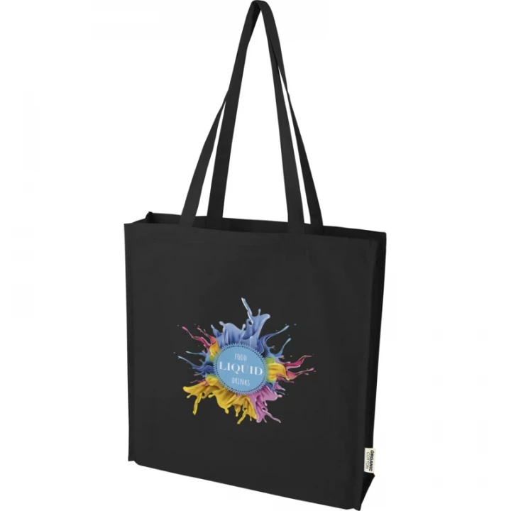 Odisha 180 g/m² OCS Organic Full Gusset Tote Bag 14L