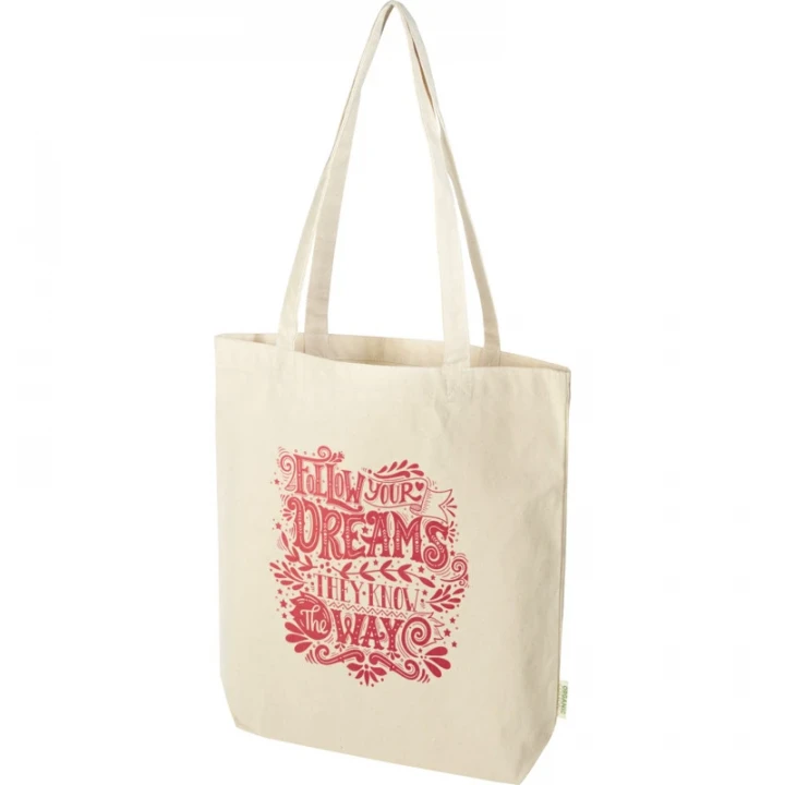 Odisha 270 g/m² OCS Organic Tote Bag 10L