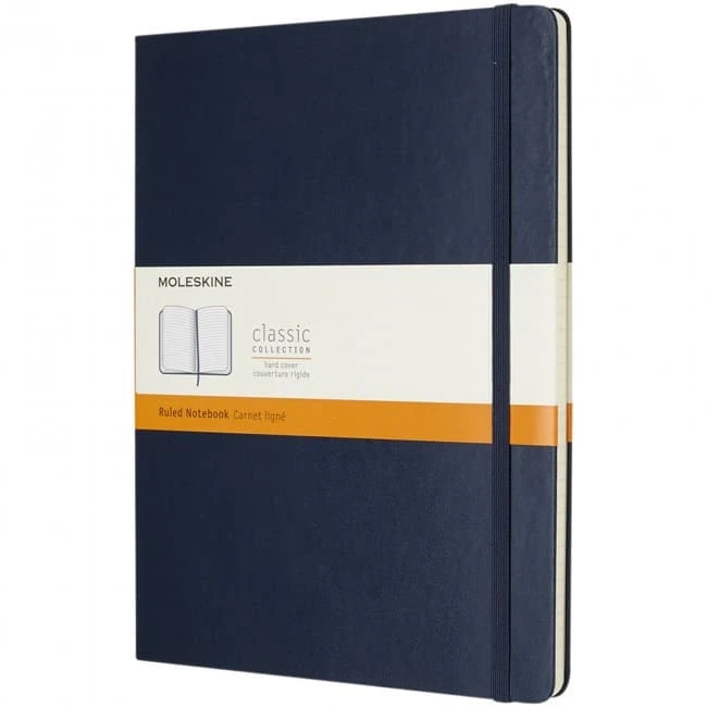 Moleskine Classic XL Hard Cover Notebook - Ruled 