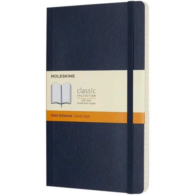 Moleskine Classic L Soft Cover Notebook - Ruled