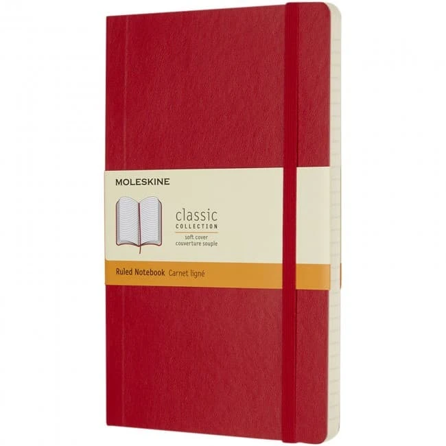 Moleskine Classic L Soft Cover Notebook - Ruled
