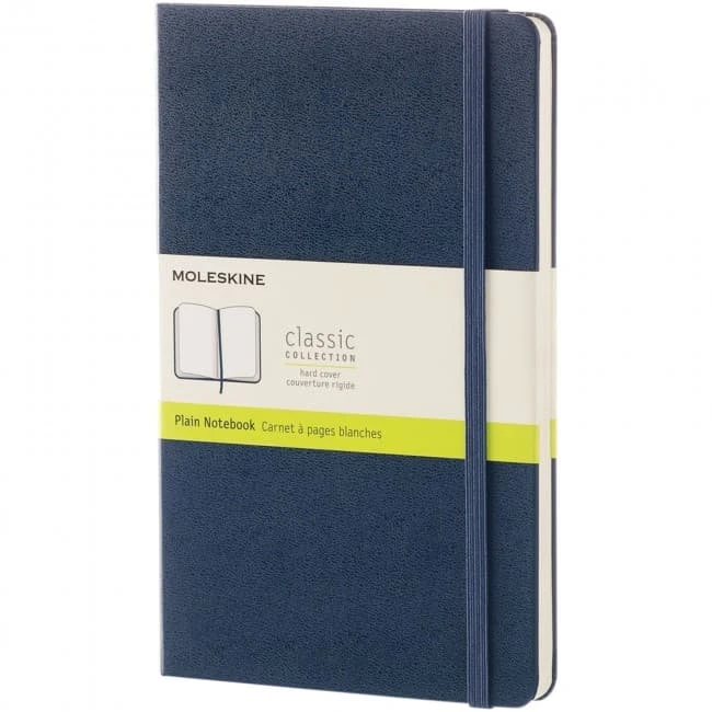 Moleskine Classic L Hard Cover Notebook - Plain