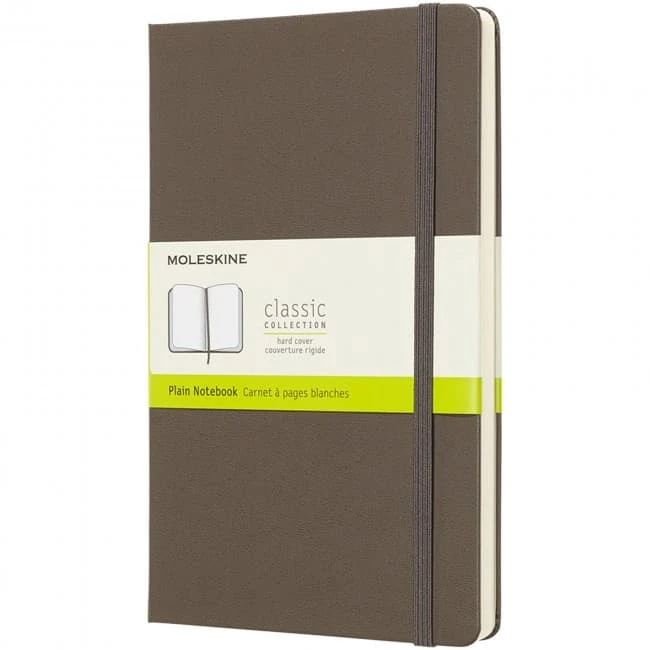 Moleskine Classic L Hard Cover Notebook - Plain