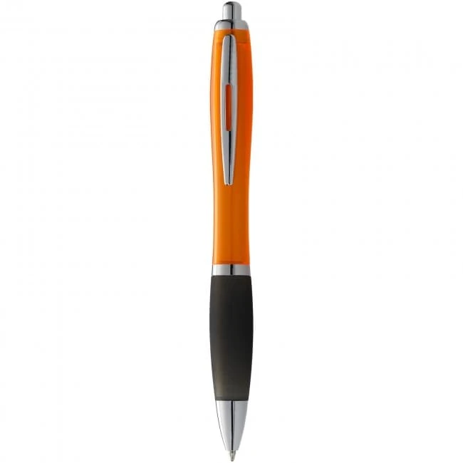 Nash Ballpoint Pen Coloured Barrel and Black Grip (black ink) 