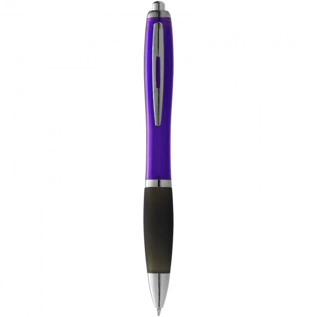 Nash Ballpoint Pen Coloured Barrel and Black Grip (black ink) 