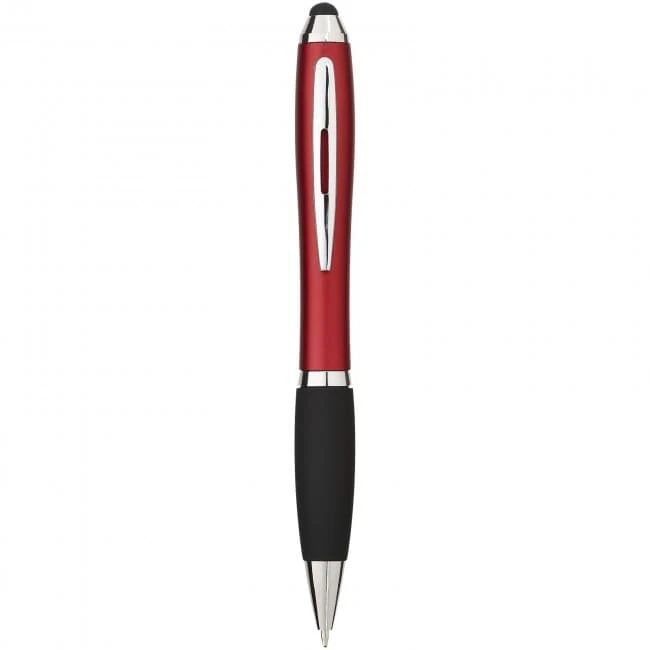 Nash Coloured Stylus Ballpoint Pen With Black Grip (black ink) 