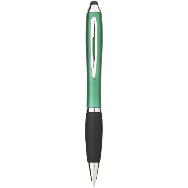 Nash Coloured Stylus Ballpoint Pen With Black Grip (black ink) 