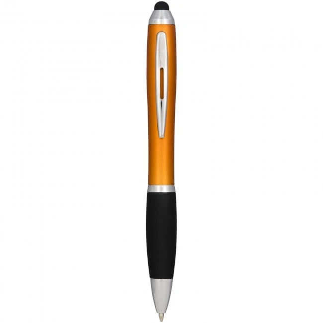Nash Coloured Stylus Ballpoint Pen With Black Grip (black ink) 