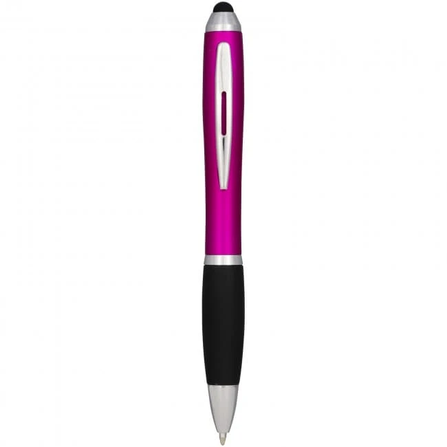Nash Coloured Stylus Ballpoint Pen With Black Grip (black ink) 